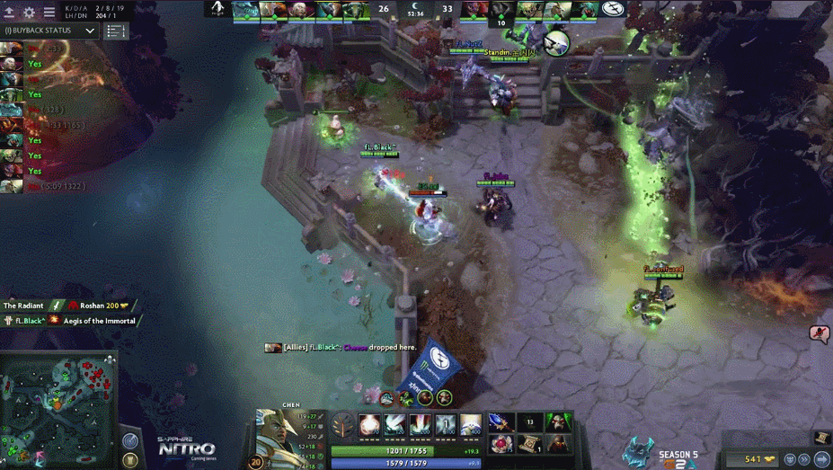 Dota 2 Pro Makes Clutch Play From Beyond The Grave