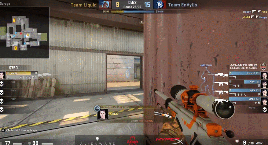 Counter-Strike Pro Wins Epic Shootout Against The Entire Enemy Team 