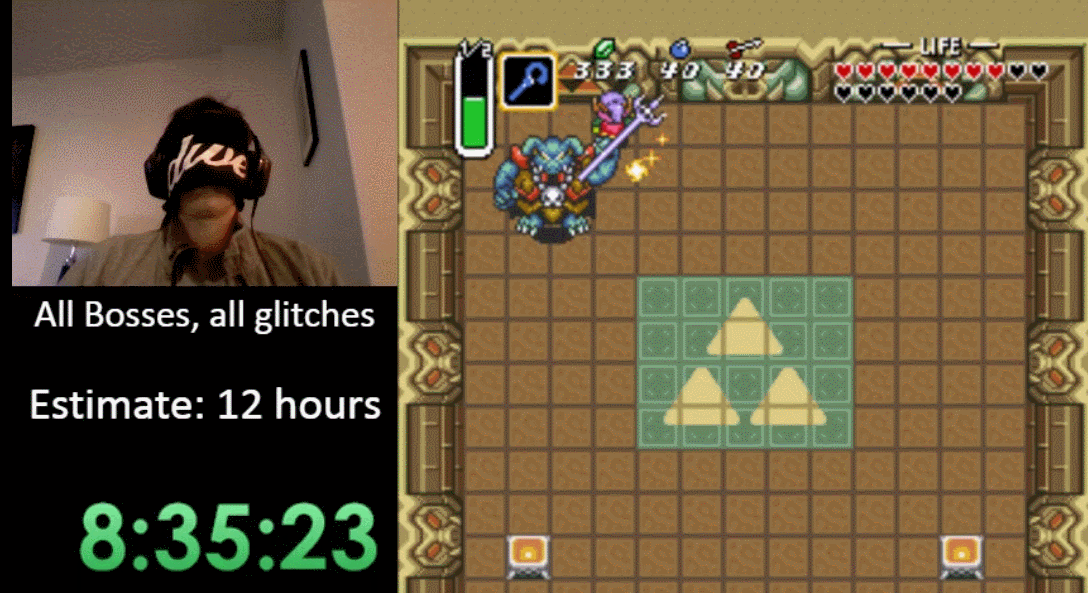 Speedrunner Beats The Legend Of Zelda: A Link To The Past While Blindfolded
