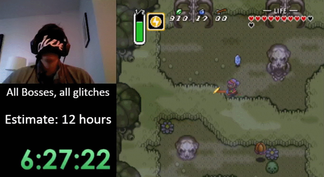 Speedrunner Beats The Legend Of Zelda: A Link To The Past While Blindfolded
