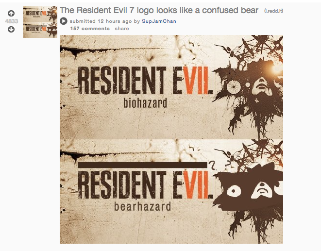 You Will Never Look At The Resident Evil 7 Logo The Same