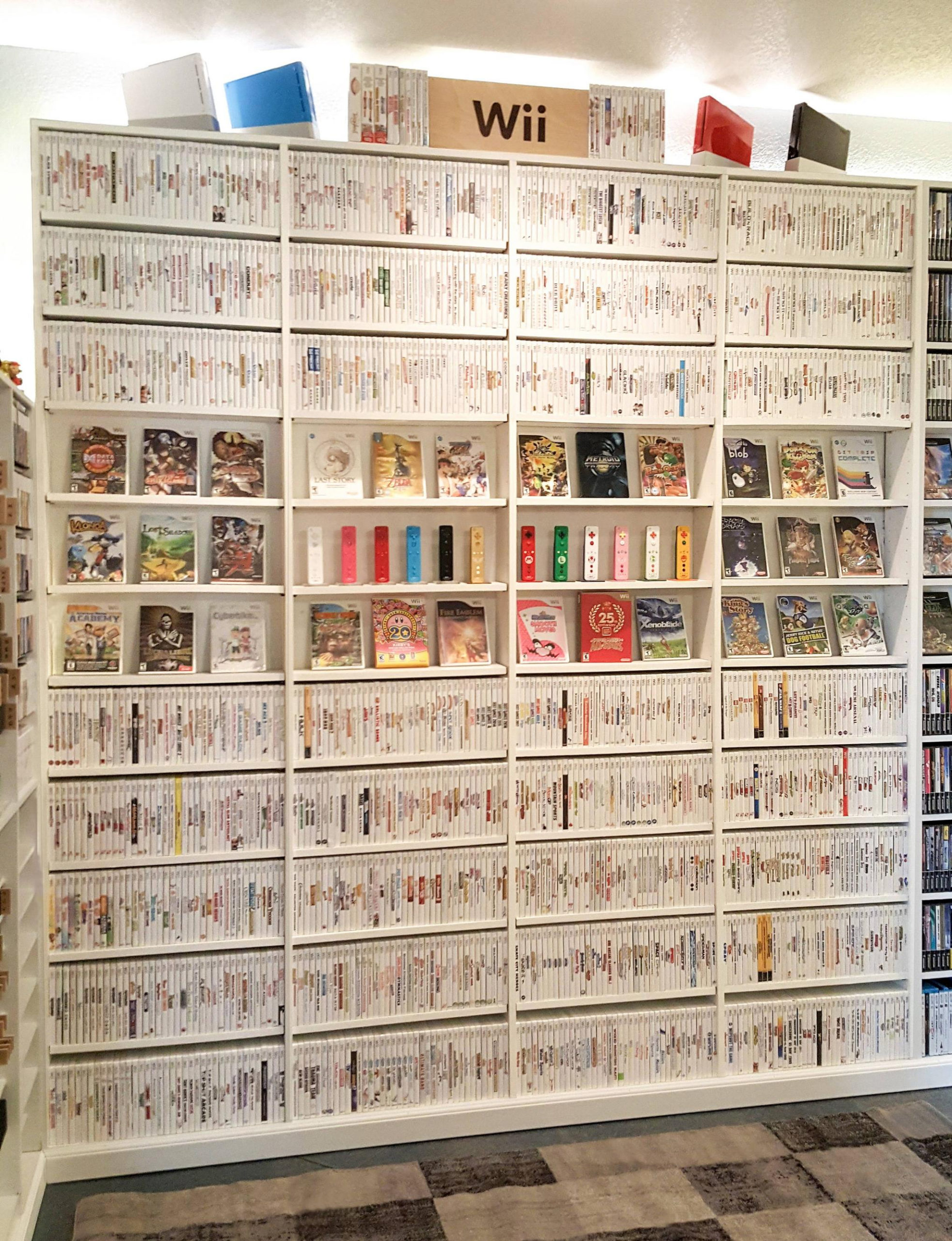 A Complete Wii Collection Is An Impressive Sight