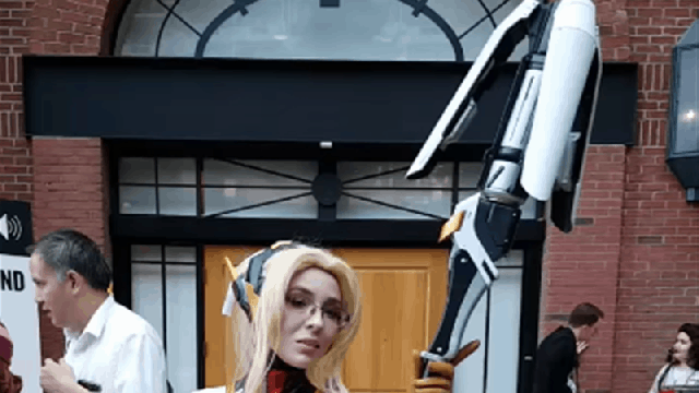 A Working Version Of Mercy’s Staff From Overwatch