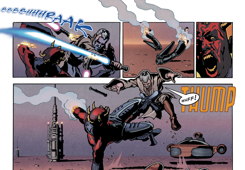 Here’s What Happened The Last Time Ben Kenobi And Darth Maul Had A Rematch