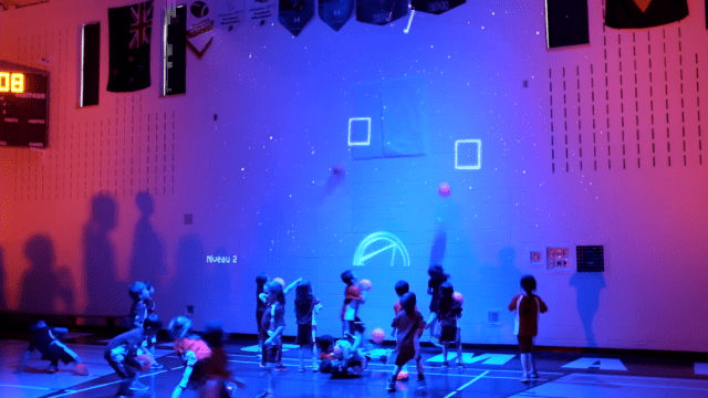 Augmented Reality Turns School Gym Into An Interactive Playground