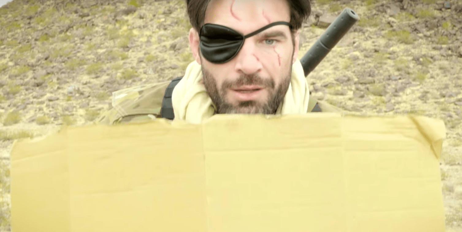 For A Metal Gear Porn Parody, These Special Effects Are OK