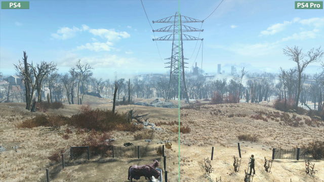 The Difference The PS4 Pro Patch Makes In Fallout 4 
