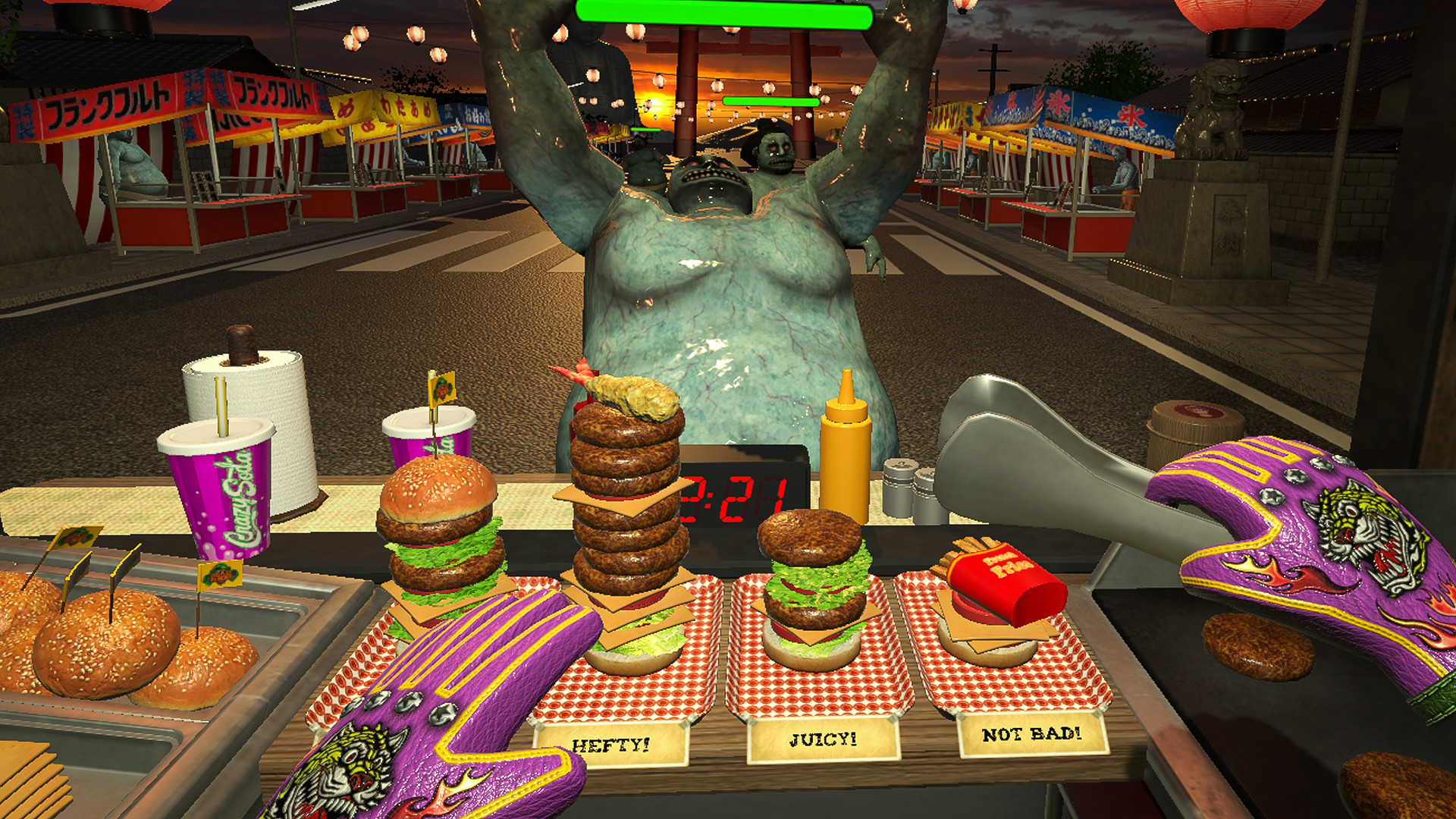 Burgers Will Save Your Life In Zombie Game Dead Hungry