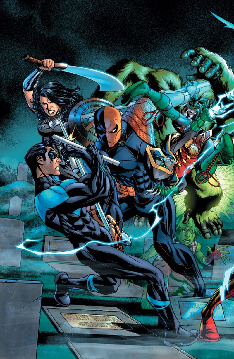 Deathstroke Is Taking On The Teen Titans Again In The Lazarus Contract