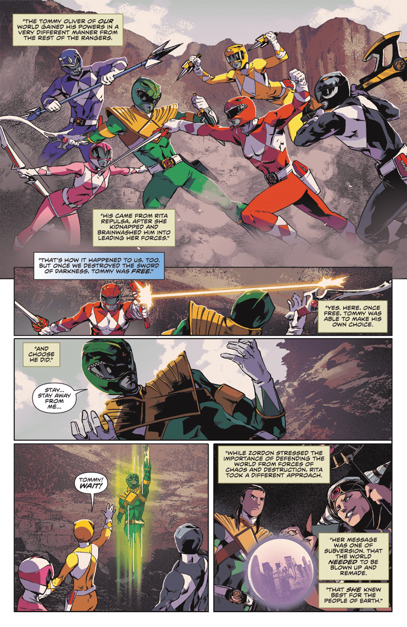Breaking Down The Origins Of The Power Rangers Comic’s Evil New Ranger