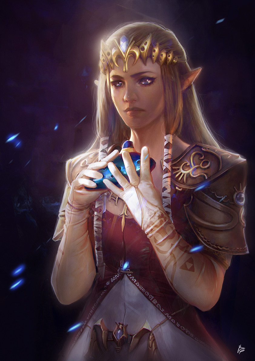 Fine Art: Cheer Up Zelda, The Switch Is Out Soon