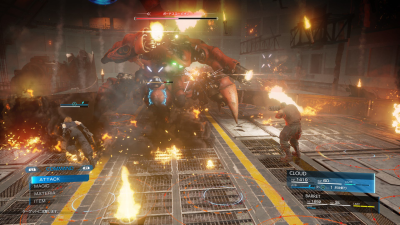 Final Fantasy 7 Remake’s Director Shows Screenshots Of The Game’s First Boss Fight