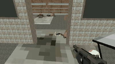 Half-Life 2 On Super-Low Settings Looks Like Minecraft
