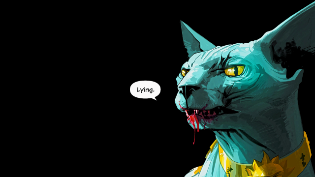 Saga’s Lying Cat Is The Official Mascot Of 2017