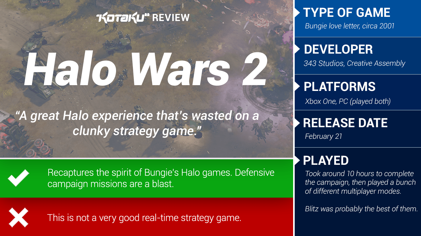 Halo Wars 2: The Kotaku Review