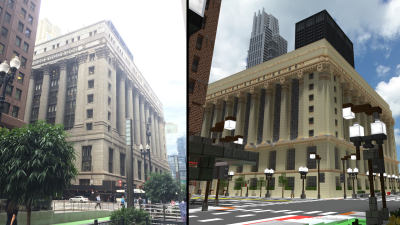 Building Chicago In Minecraft