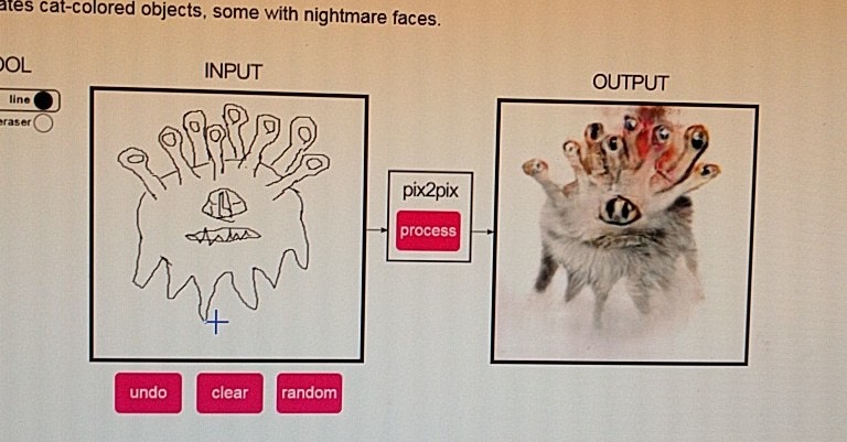 Turn Cat Doodles Into Horrific Cat Photographs