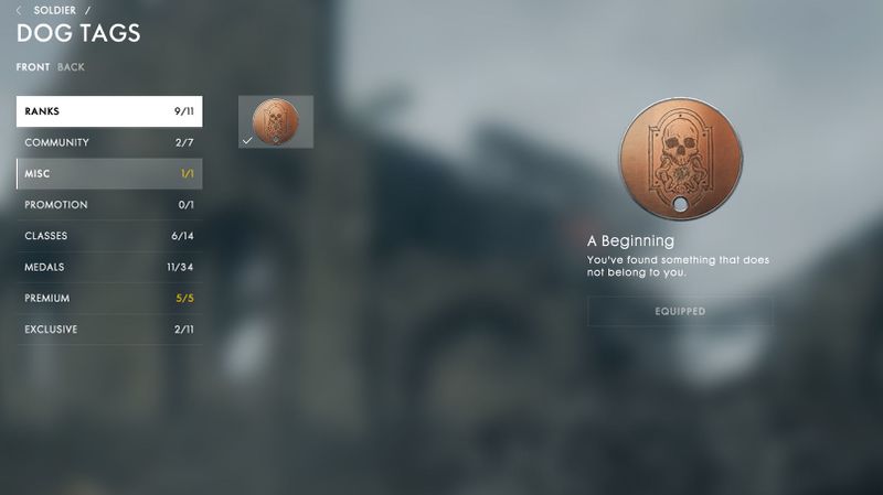 After Months Of Investigation, Battlefield 1 Easter Egg Only Turns Up A Dog Tag