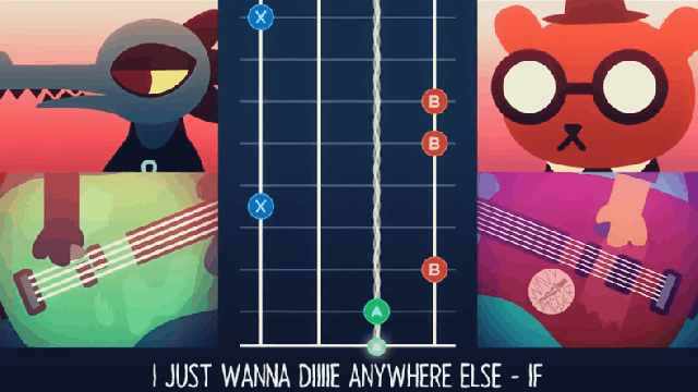 Night In The Woods’ Rhythm Game Is On Point