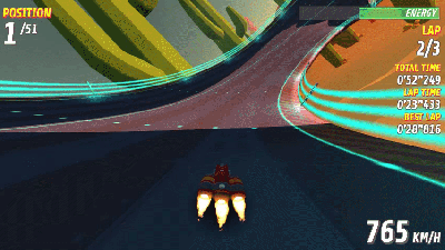 A Racing Game With Some Serious F-Zero Vibes