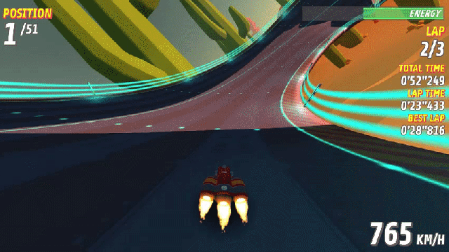 A Racing Game With Some Serious F-Zero Vibes
