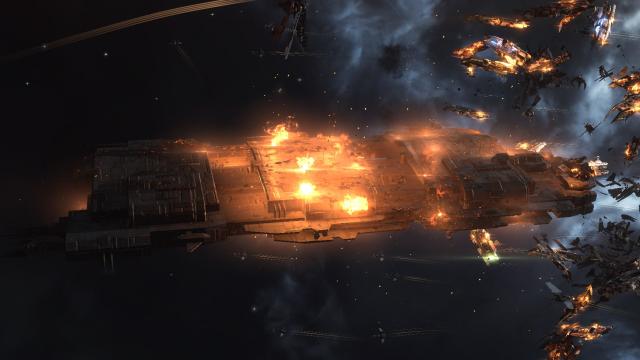 EVE Online Players Destroy $13,000 Worth Of Ships In A Surprise Attack