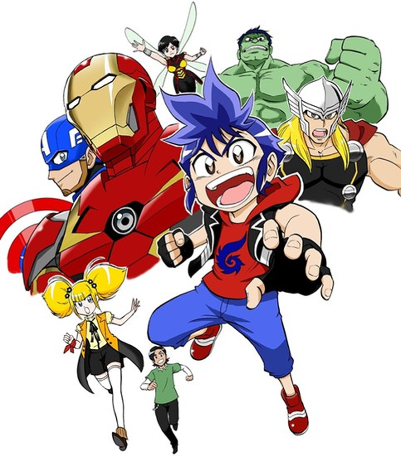 Japanese Schoolkids Train To Be The Next Avengers In Marvel’s Newest Anime