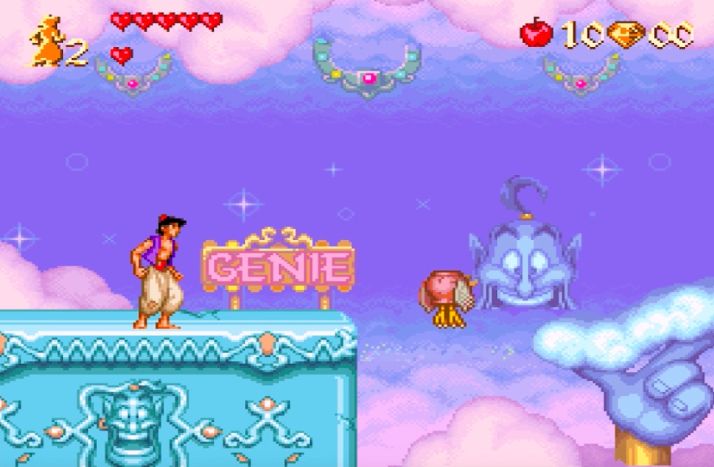 Rød Falde tilbage Doven The Genie Level In Aladdin Is Unadulterated Disney Magic