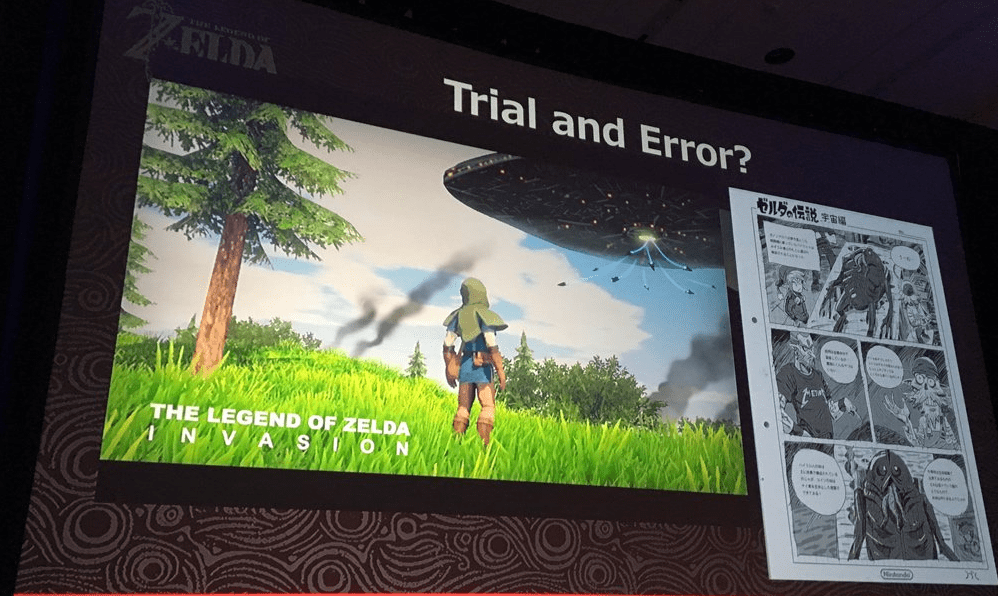 Here’s What Legend Of Zelda: Breath Of The Wild Looked Like In The Early Stages 