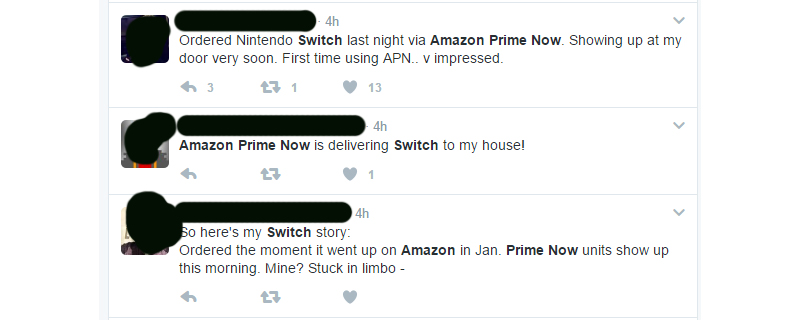 Sounds Like Amazon’s Switch Shipments Are A Bit Of A Mess