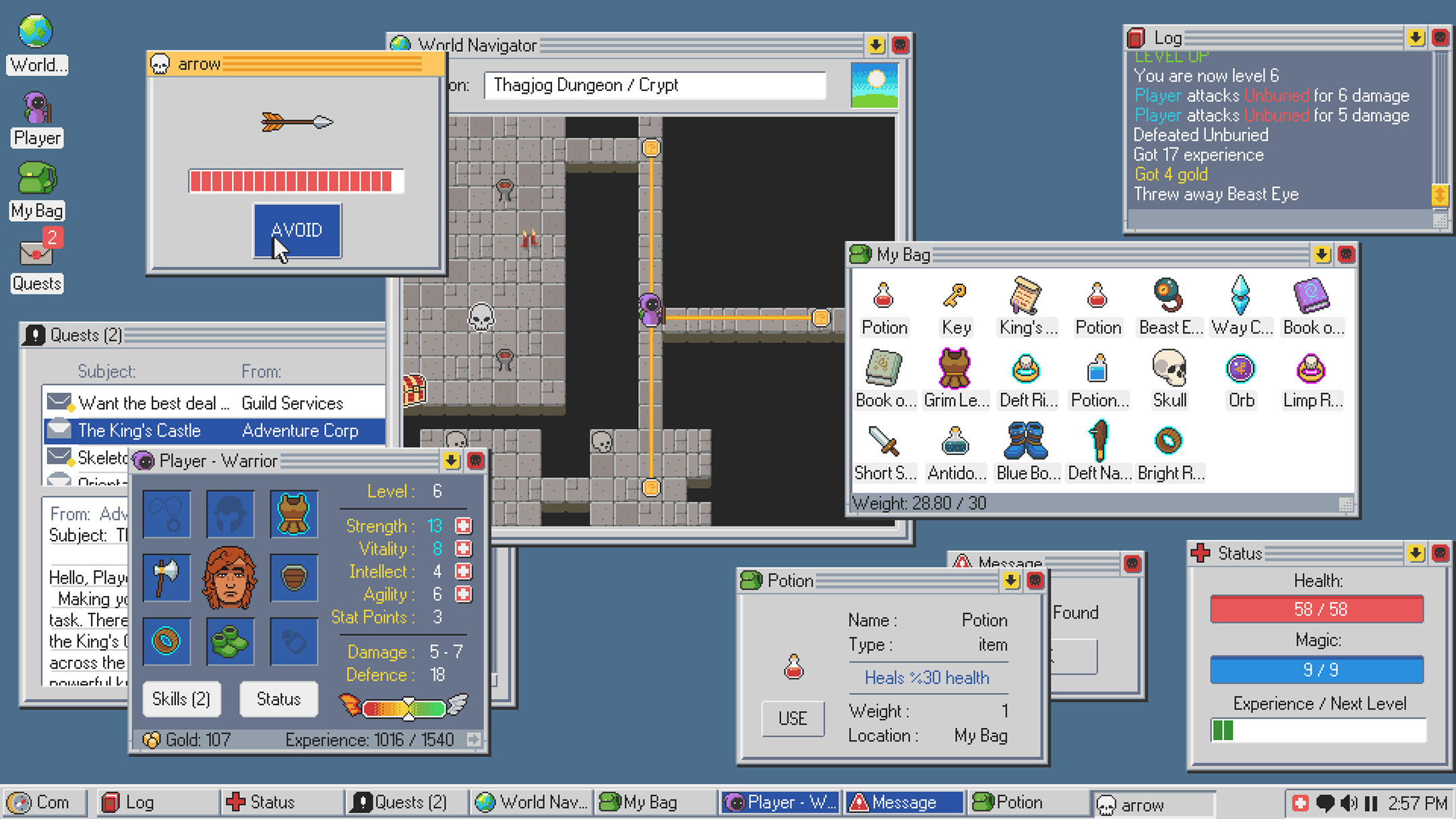 This RPG Is Based On An Operating System