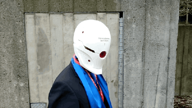 Making Your Own Metal Gear Solid Ninja Helmet Looks Tricky