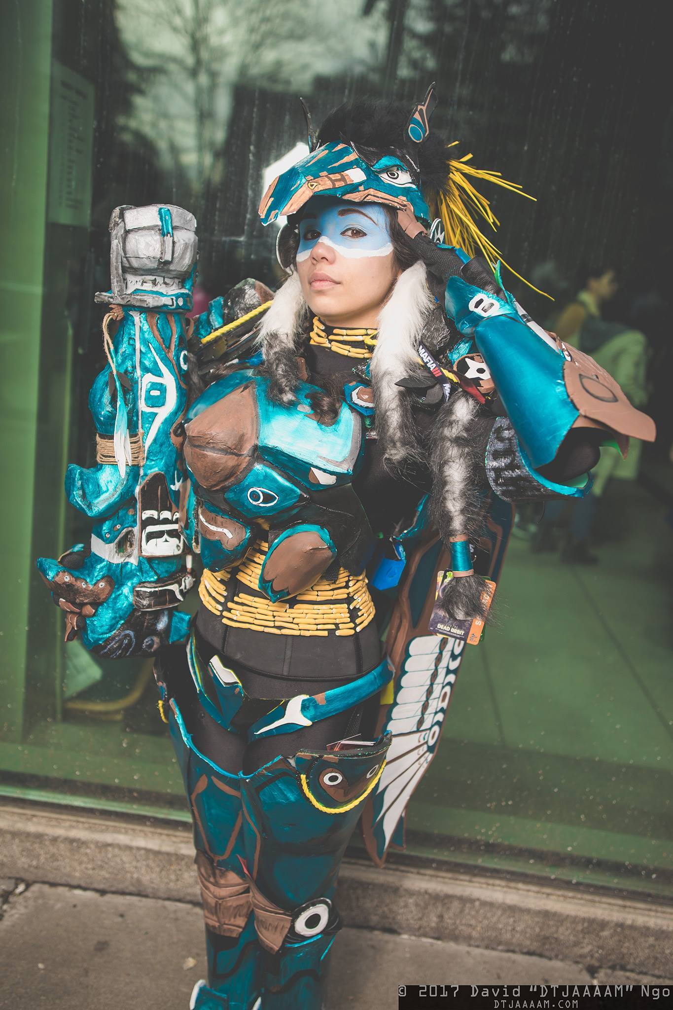 Overwatch Cosplay Rains From Above