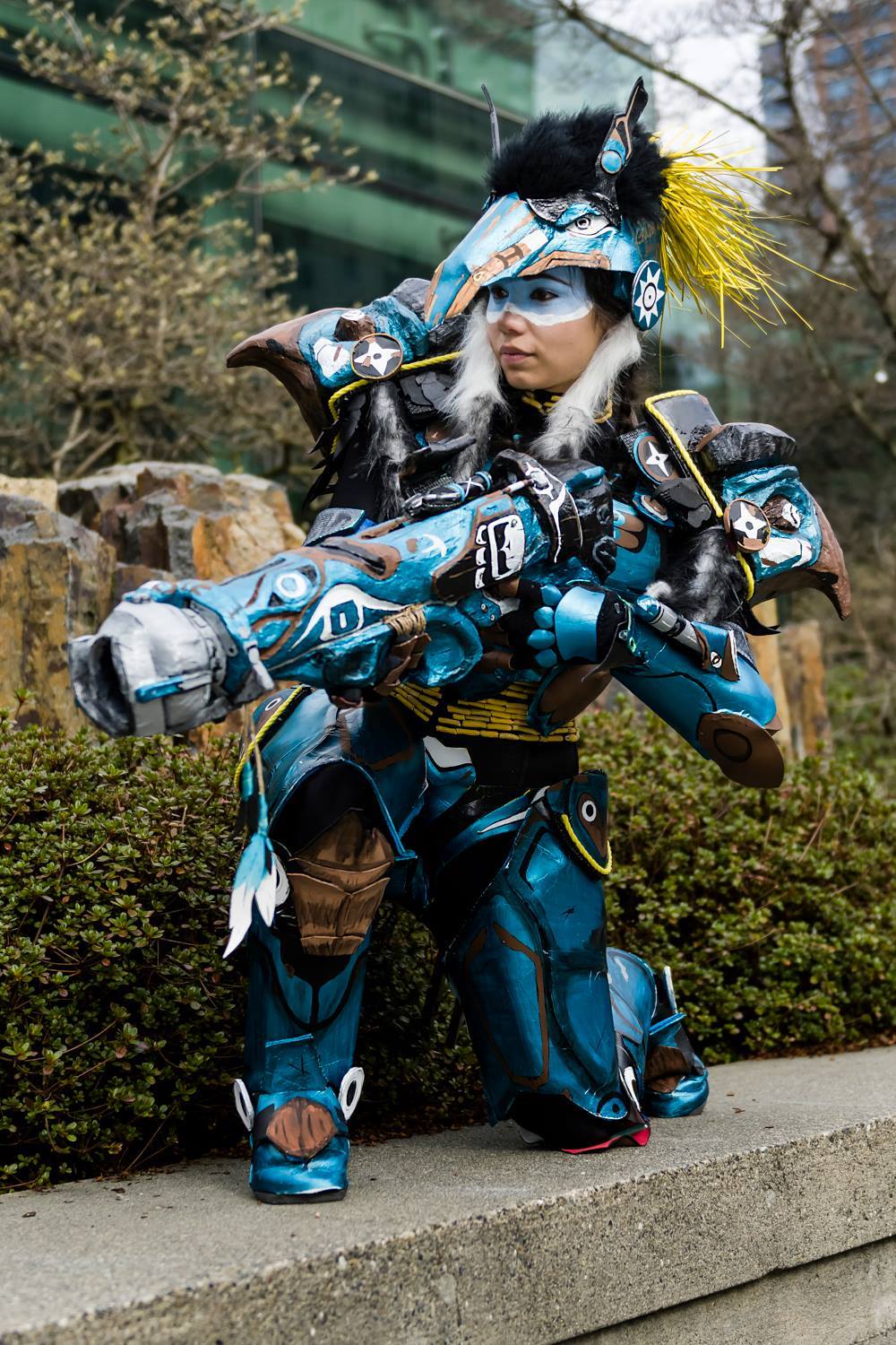 Overwatch Cosplay Rains From Above