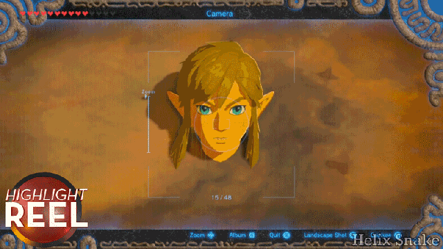 Link Takes Carefree Selfie While Stuck In A Rock
