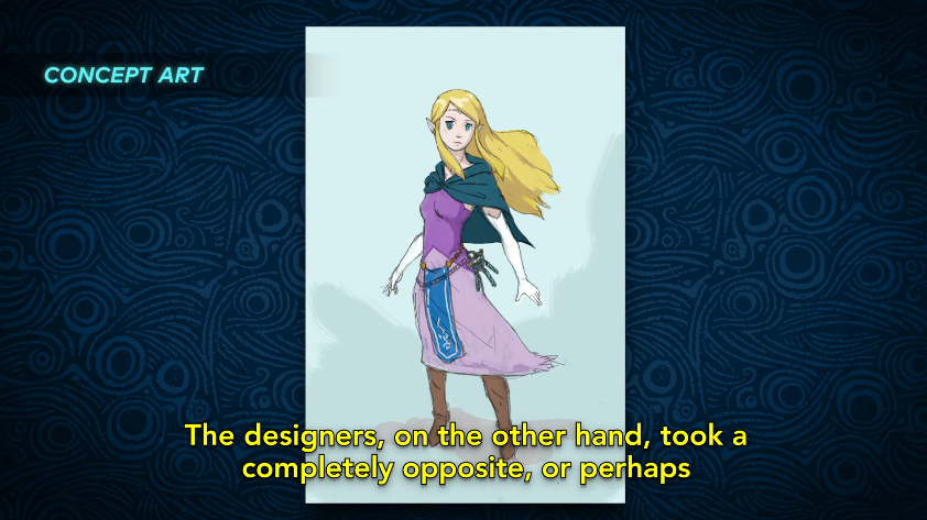 At First, Nintendo Couldn’t Agree On How To Depict Zelda In Breath Of The Wild 