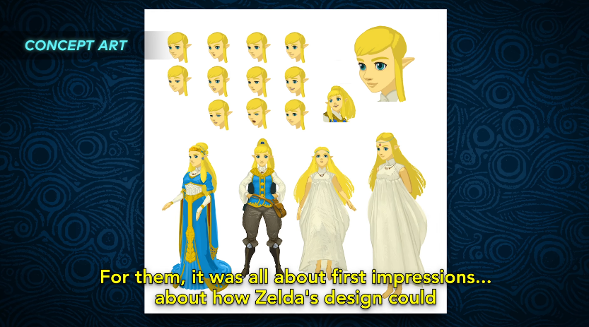 At First, Nintendo Couldn’t Agree On How To Depict Zelda In Breath Of The Wild 