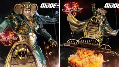 This Incredible Serpentor Statue Is The Ultimate Collectible For GIJoe Fans