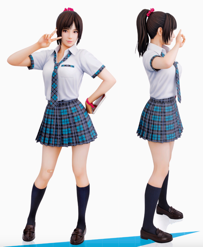 VR Schoolgirl Turned Into Life-Sized $31,000 Figure
