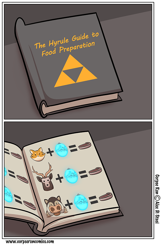 Sunday Comics: The Hyrule Guide To Food Preperation