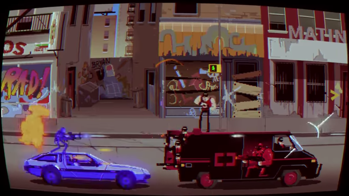 Narita Boy Is A Cyberpunk Game Inspired By TV Scanlines