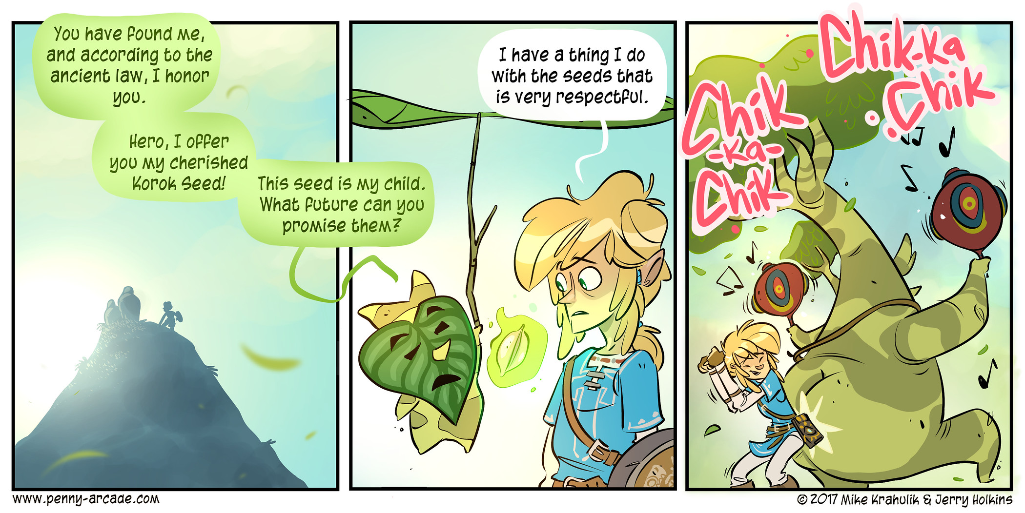 Sunday Comics: The Hyrule Guide To Food Preperation