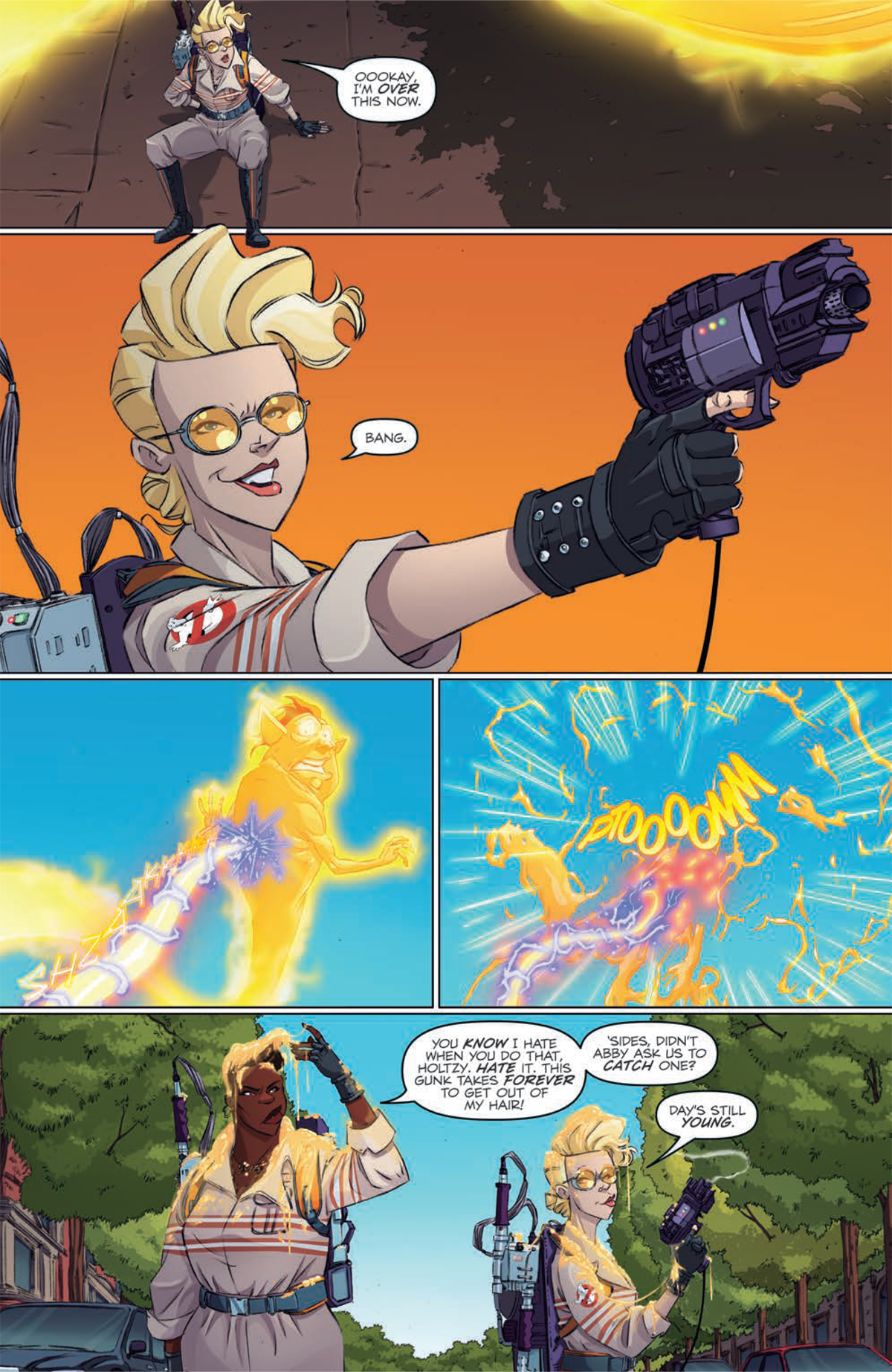Patty And Holtzmann Are Back On The Hunt In A Look Inside The New Ghostbusters Comic