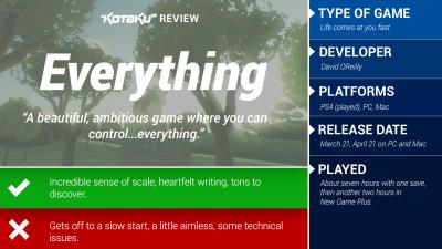 Everything: The Kotaku Review