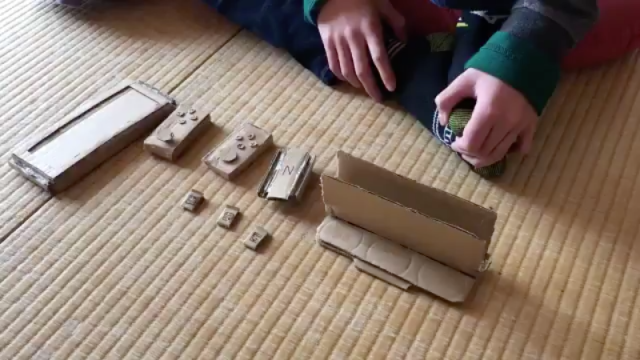 Kid Makes A Cardboard Nintendo Switch Because Mum Won’t Buy The Console