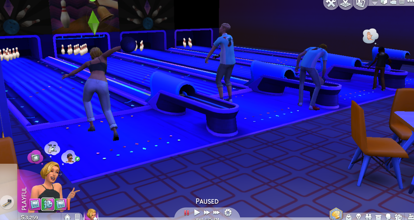 The Best Part Of The Sims 4’s Bowling Stuff Pack Is The Furniture