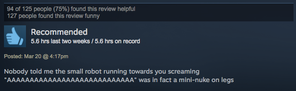 Nier: Automata, As Told By Steam Reviews