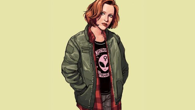 Fine Art: Scully Always Was A Believer