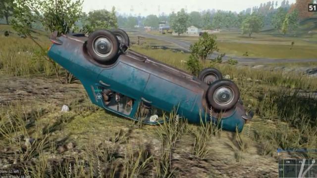 PlayerUnknown’s Battlegrounds Players Win Match By Staying In Their Own Flipped Car