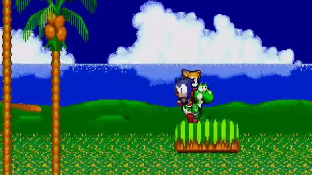 A Hacker Dropped Yoshi Into Sonic 2, And It’s Amazing